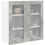Viseći ormarić Betonski sivi 80 x 31 x 80 cm Konstruirano drvo | shoptok.hr