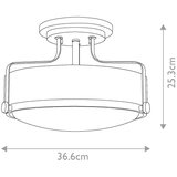  Hinkley HK-HARPER-SFS-CM - Plafonski luster HARPER 3xE27/60W/230V sjajni hrom | Eponuda.com