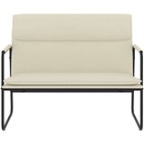 vidaXL Klupa krem 100 x 64 x 80 cm od umjetne kože | shoptok.hr