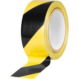 Ramda Crno / Žuta Traka za Označavanje Podova, 50mm x 33m | shoptok.hr
