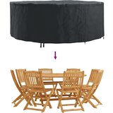 vidaXL Prevleka za zunanje pohištvo 244 x 244 x 105 cm | Shoptok.si