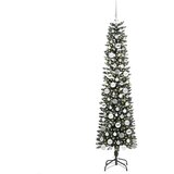 vidaXL Umestno božično drevo med 300 LED Zelena 50.5 x 50.5 x 180 cm | Shoptok.si
