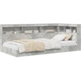  Polica postelja Betonsko siva 75 x 190 cm Konstruiran les, (5000127995) | Shoptok.si