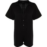 Trendyol Jumpsuit - Black - Relaxed fit Cene
