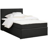 P & B POSTELJA Z VZMETNICO 120 cm x 200 cm , les, tekstil, leseni material siva | Shoptok.si