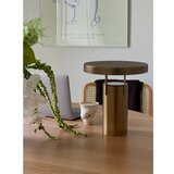 Hübsch LED stolna lampa s mogućnosti zatamnjivanja u brončanoj boji s metalnim sjenilom (visina 28 cm) BringMe – | shoptok.hr