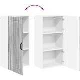  Stenska kuhinjska omarica s polico Siva Sonoma 50 x 31 x 100 cm | Shoptok.si