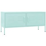 vidaXL TV omarica mint zelena 105x35x50 cm jeklo | Shoptok.si