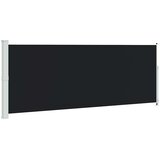  Uvlačiva bočna tenda za terasu 180 x 500 cm crna | Eponuda.com