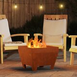  Kamin Smeđa 50 x 50 x 38 cm Čelik otporan na vremenske uvjete | shoptok.hr