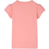  Dječja majica svijetlo koraljne boje 128 | shoptok.hr
