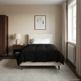 Puni Polna celoletna prevleka Črna 135 x 220 cm Mikrovlakna, (5000284636) | Shoptok.si