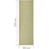  Vanjski tepih ravnog tkanja 80 x 250 cm zeleni | shoptok.hr