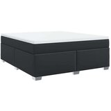  Krevet s oprugama i madracem crni 180 x 200 cm od umjetne kože | shoptok.hr