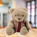  igračka medo s točkastom maramom 45cm - smeđi | Shoptok.si