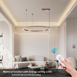  Immax NEO 07327L - LED prigušiva luster na sajli FINO 55W/230V 80 cm ružičasto zlato Tuya+DO | Eponuda.com
