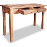 Maison Chic konzolna miza - miza ob steni iz trden mahagonij 123x42x75 cm, (21786205) Cene