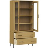  Regal za knjige smeđi 85 x 35 x 172,5 cm od masivnog drva OSLO | Eponuda.ba