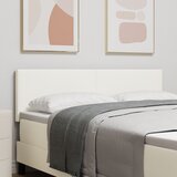 vidaXL Uzglavlje S Jednostavnim Dizajnom Krem 160 cm Od Baršuna | shoptok.hr