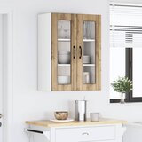  Zidni stakleni ormarić PORTO Umjetnički hrast 60 x 31 x 80 cm | Eponuda.com