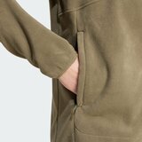 Adidas Funkcionalna jopa iz flisa oliva / bela | Shoptok.si