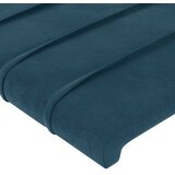  Uzglavlje s ušima tamnoplavo 147x16x118/128 cm baršunasto | shoptok.hr