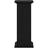  Stalak za biljke Crni hrast 33 x 33 x 80 cm Konstruirano drvo | Eponuda.com