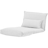 MID.YOU FOTELJ S FUNKCIJO LEŽIŠČA, krem barve tekstil | Shoptok.si