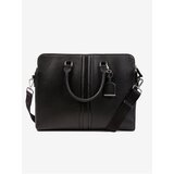 Geox Black Men's Leather Laptop Bag - Men | Shoptok.si