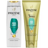 Pantene aqua light kopak (šampon za kosu 360ml i 3MM balzam za kosu 200ml) Cene