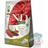 N&d Quinoa Skin & Coat, Kinoa & Pačetina - 2.5 kg Cene