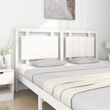  Uzglavlje za krevet bijelo 165,5x4x100 cm od masivne borovine | Eponuda.ba