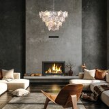  Kristalni luster na lancu DIANA 6xE14/40W/230V mat hrom | Eponuda.com
