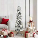  Umjetno božićno drvce Bijela 150 cm PVC i Metal i Plastika | shoptok.hr