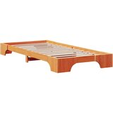  Krevetna konstrukcija Vosak smeđa 80 x 200 cm | shoptok.hr