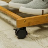 Kondela Premično stojalo za oblačila, bambus, širina 100 cm, VIKIR tip 3 | Shoptok.si