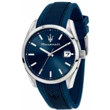 Maserati Ročna ura Attrazione R8851151005 Mornarsko modra