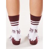 Wolne Skarpetki Socks-WS-SR-5046.48-burgundy | Shoptok.si