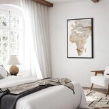  Slika - Hot Continent (1 Part) Vertical 40x60 U crnom drvenom okviru | shoptok.hr