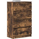  Komoda boja dimljenog hrasta 60x35x98,5 cm konstruirano drvo | shoptok.hr