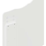  Konstrukcija postelje Bela 90 x 190 cm Konstruiran les, (5000102317) | Shoptok.si