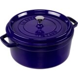 Staub Round Cocotte, 26cm cast iron, dark blue | shoptok.hr