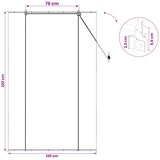 Rolo zavjesa Siva 120 x 220 cm Bambus | shoptok.hr