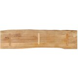 vidaXL Mizna plošča 180x40x3,8 cm naraven rob trden mangov les | Shoptok.si