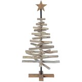  Božićno drvce Smeđa 90 cm Masivna tikovina | shoptok.hr