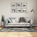 vidaXL Preproga pralna črna in bela 120x180 cm protizdrsna Cene
