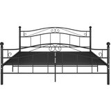  Okvir za krevet crni metalni 200 x 200 cm | shoptok.hr