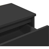  Noćni ormarići 2 kom crni 40 x 30 x 39 cm konstruirano drvo | shoptok.hr
