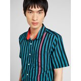 Volcom Srajca 'SCHROFF X ' petrol / orhideja / črna / bela | Shoptok.si