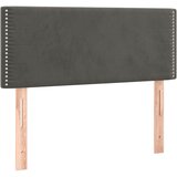 Maison Chic posteljno vzglavje - vzglavna omarica - nočna omarica temno sivo 90x5x78/88 cm žamet, (21707059) Cene